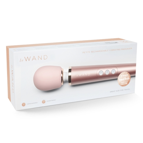 Petite Rechargeable Massager - Rose Gold