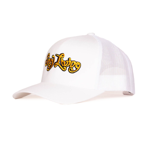 Hat - White/Gold