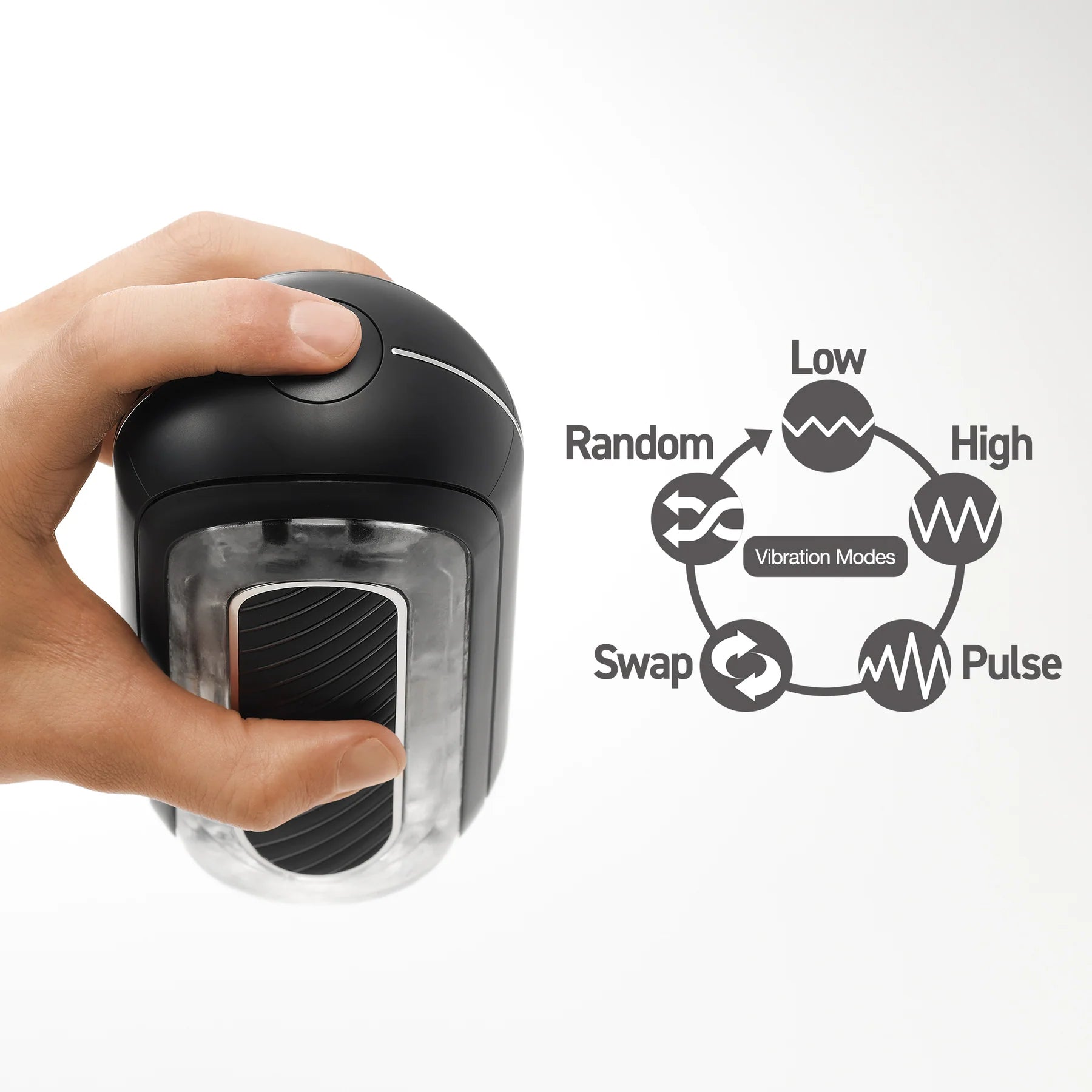 Tenga Flip Zero Black Electronic Vibration