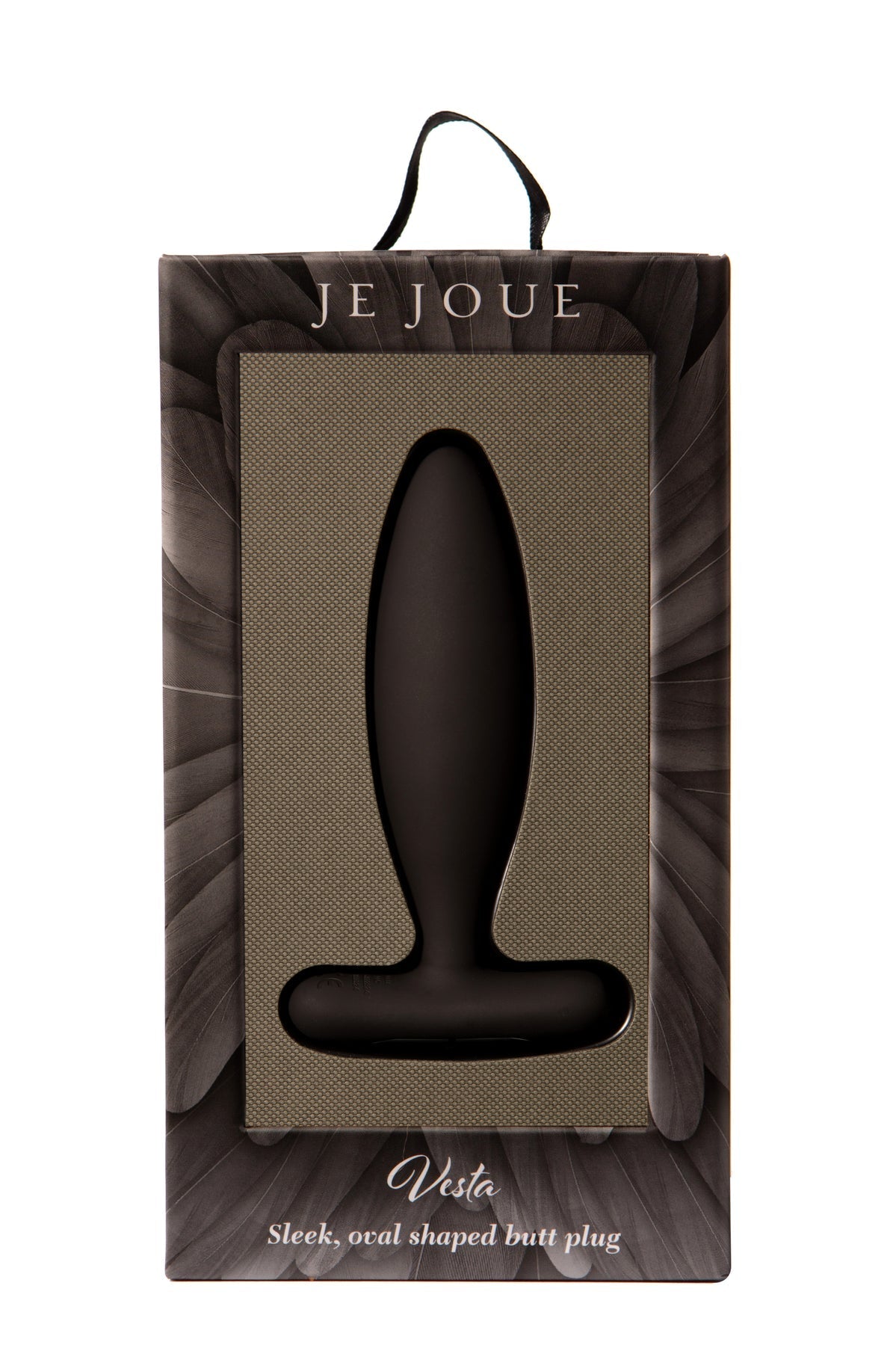 VESTA VIBRATING BUTT PLUG BLACK