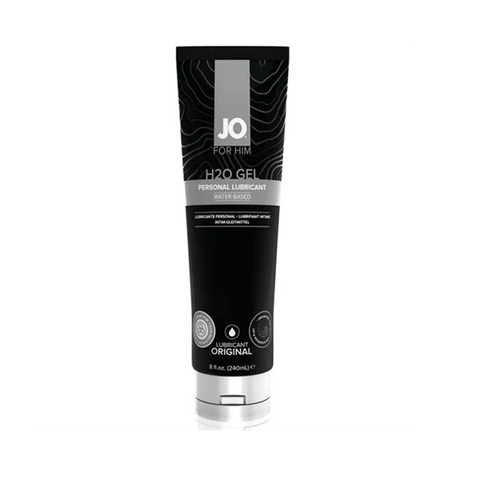 Jo For Him H2O Gel Original Water-Based Personal Lubricant Lube 8 fl. oz. / 240 ml