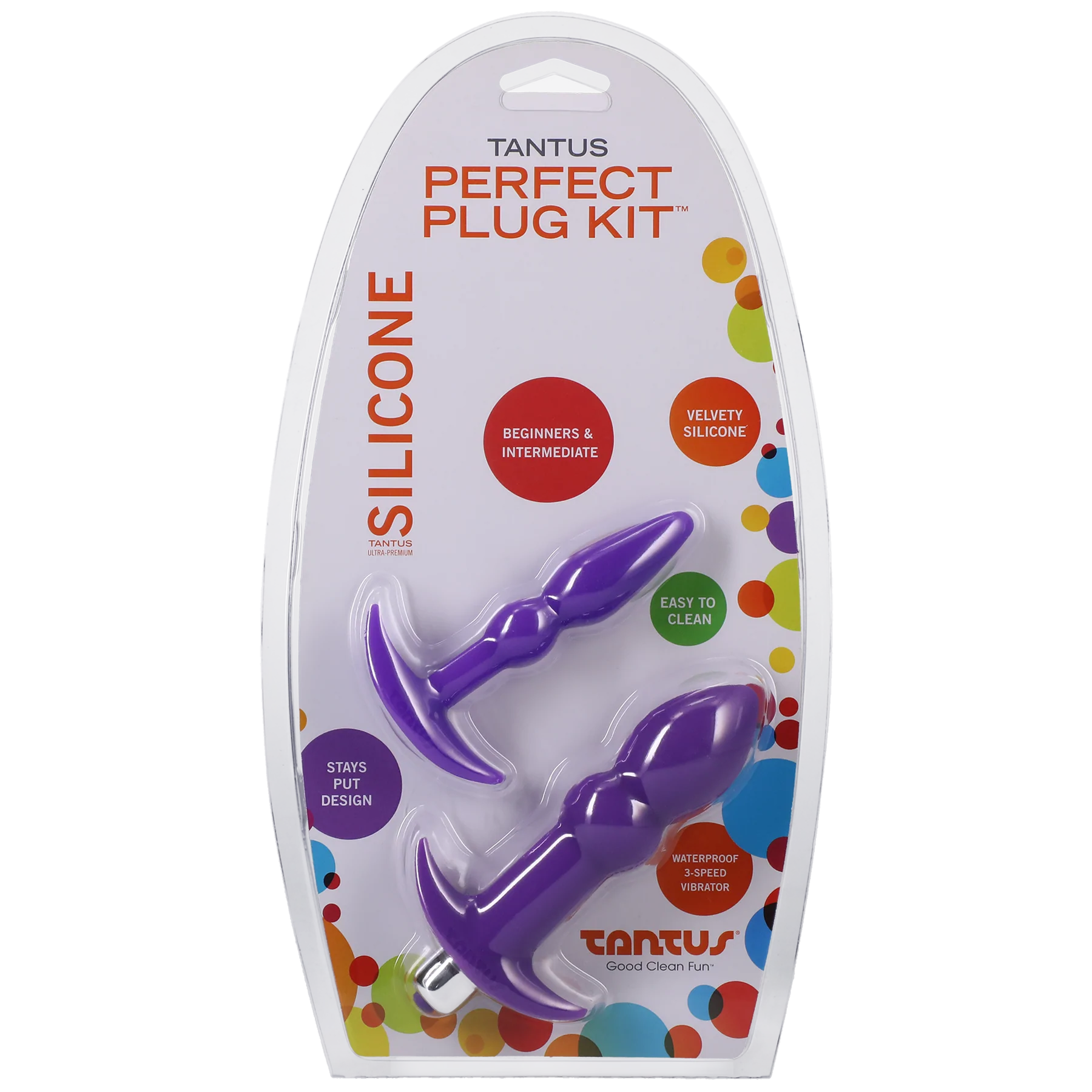 Tantus Perfect Plug Kit Lilac Firm