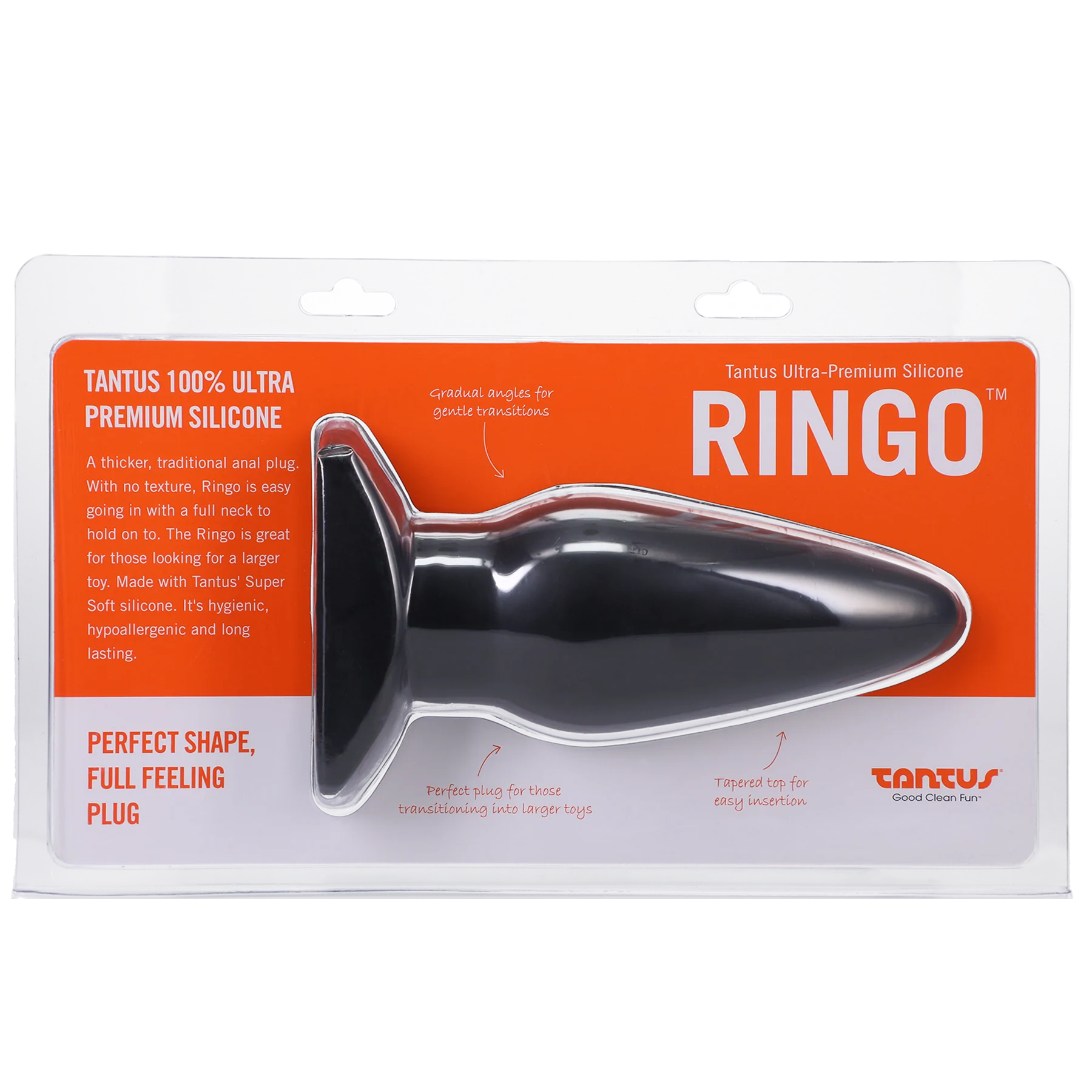 Tantus Silicone Ringo Silicone Butt Plug