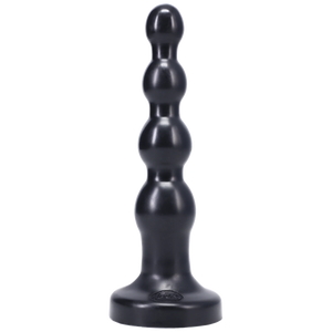 Tantus Silicone Large Ripple Butt Plug Black