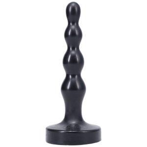 Tantus Silicone Ripple Small Silicone Butt Plug Black