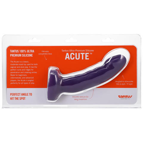 Tantus Acute Amethyst Medium