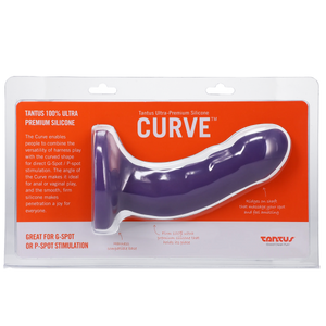 Tantus Curve Amethyst Medium