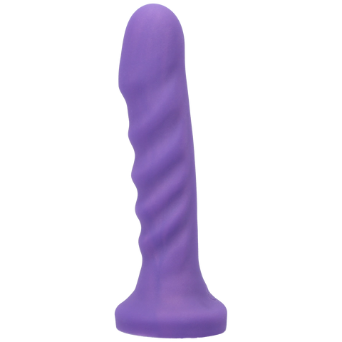 Tantus Silicone Echo Silicone Vibrator Midnight Purple