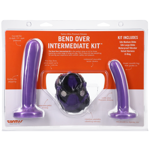 Tantus Bend Over Intermediate Harness Kit Lavender Medium