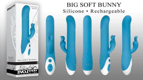 Evolved Novelties Big Soft Bunny Rabbit Vibrator