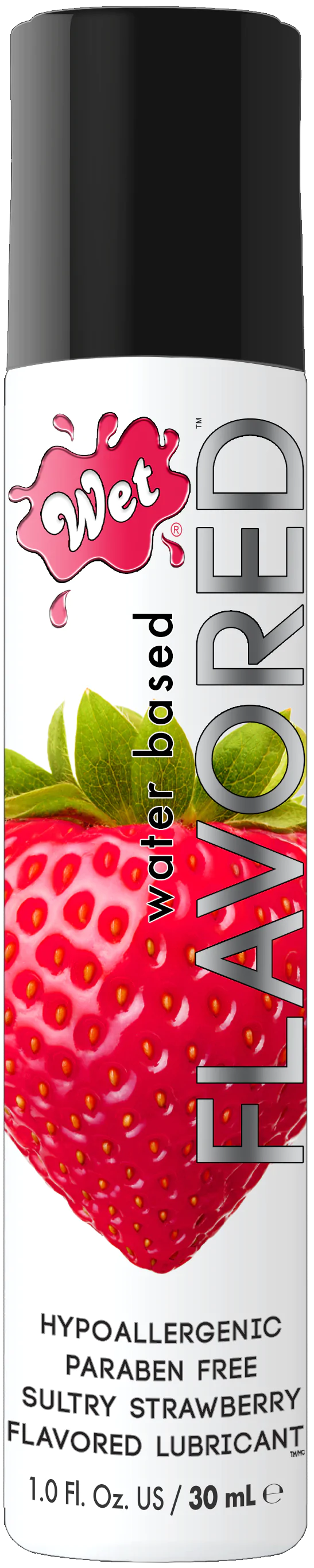 Wet® Flavored™ Sexy Strawberry 1 Fl. Oz./30mL