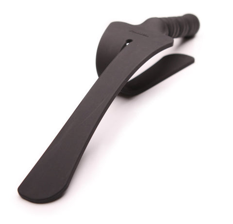 Tantus Trip 2 Tawse Paddle - Onyx