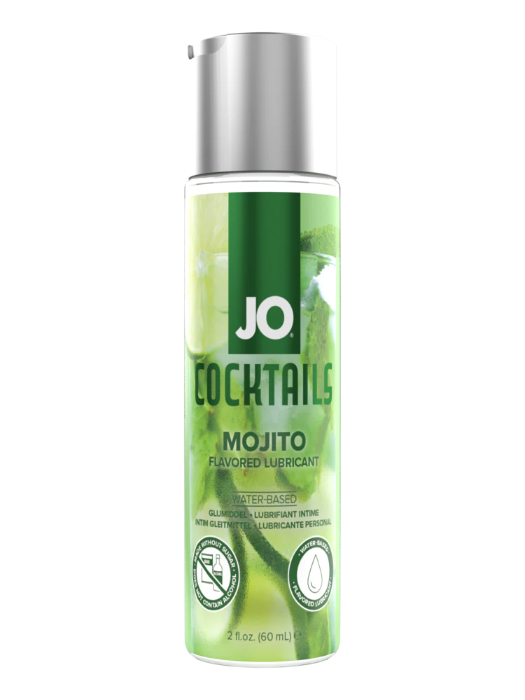 JO Cocktails - Mojito Flavored Lubricant - 2 floz 60 mL