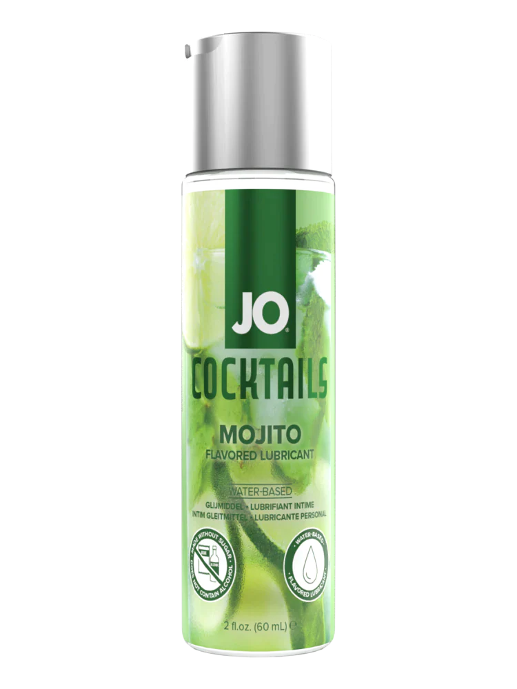 JO Cocktails - Mojito Flavored Lubricant - 2 floz 60 mL