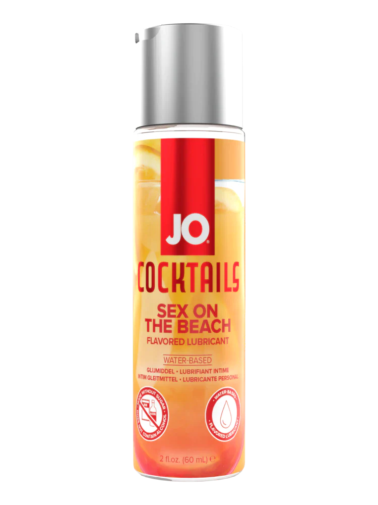 JO Cocktails - Sex on the Beach Flavored Lubricant - 2 floz 60 mL