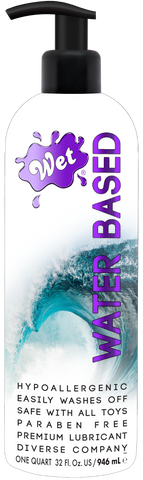 Wet Original Water Based Sex Lube 32 Ounce