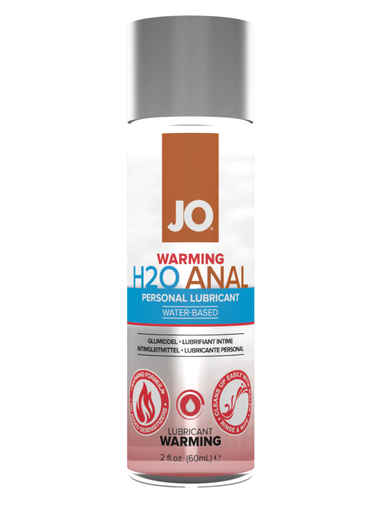 JO H2O Anal - Warming - Lubricant 2 floz / 60 mL