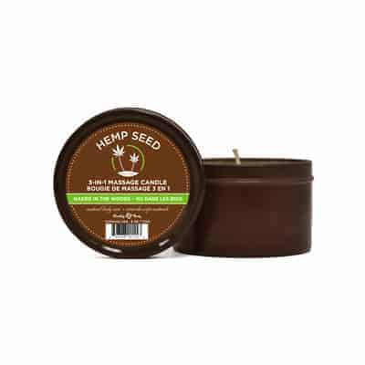 Hemp Seed 3-in-1 Massage Candle Naked in the Woods 6 oz / 170 g