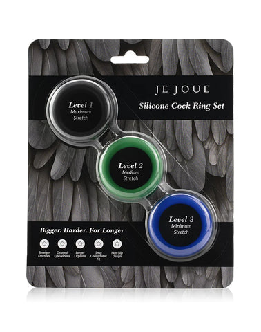 Je Joue 3 Pack Silicone C-rings