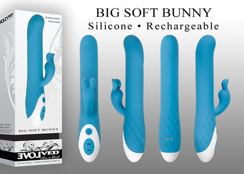 Evolved Novelties Big Soft Bunny Rabbit Vibrator