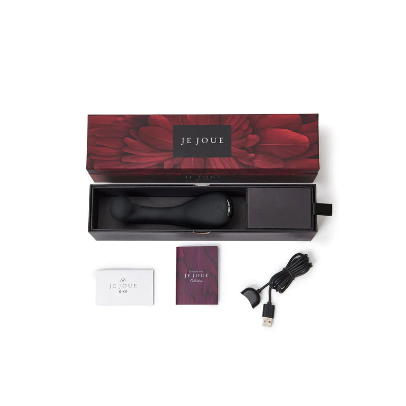 Je Joue G-Kii G-Spot Clitoral Vibrator Black