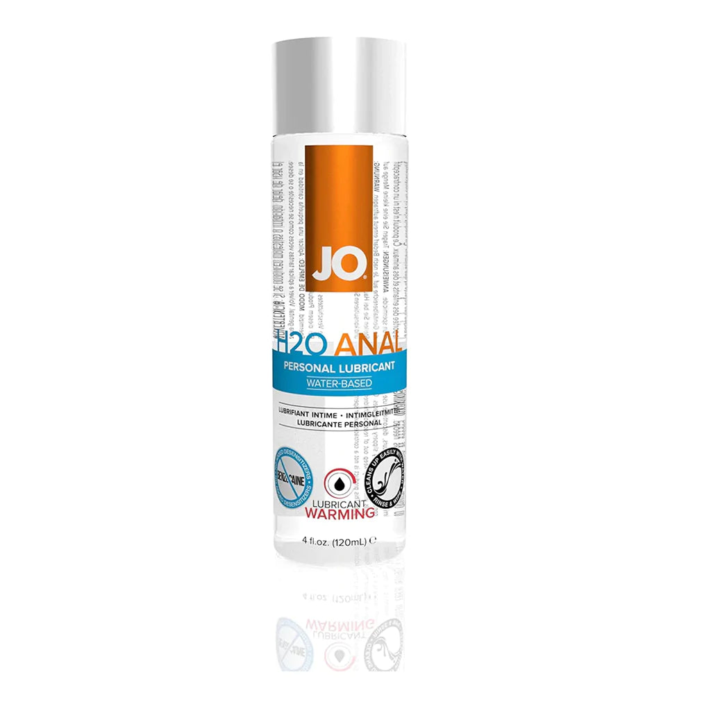 JO H2O Anal - Warming - Lubricant 4 floz / 120 mL