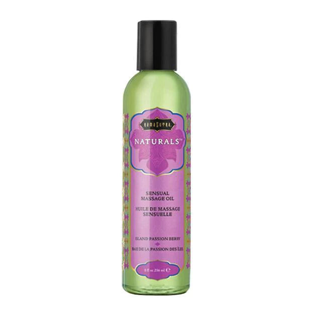 Kama Sutra Naturals Massage Oil Island Passion Berry 8oz
