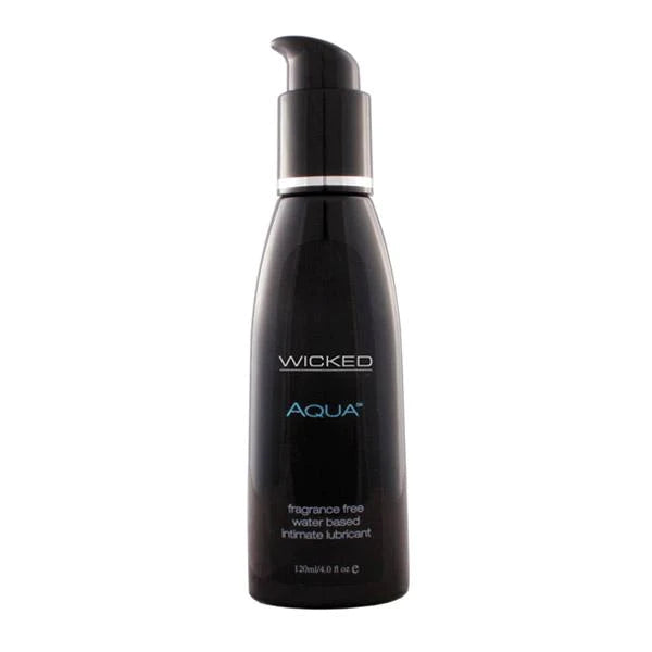 Wicked Aqua Water Based Lubricant 4 oz