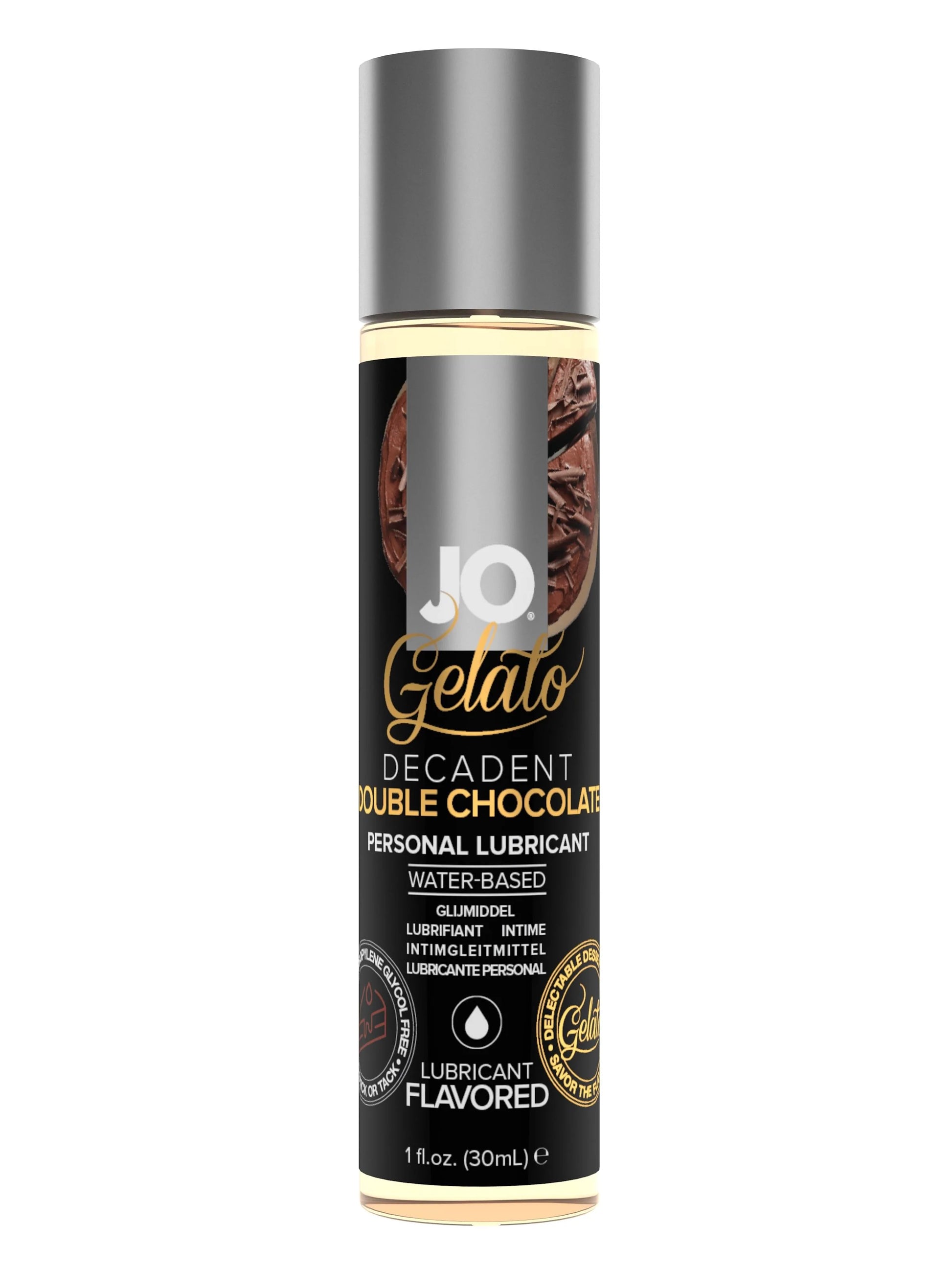 JO Gelato - Decadent Double Chocolate - Lubricant 1 fl. oz / 30 mL