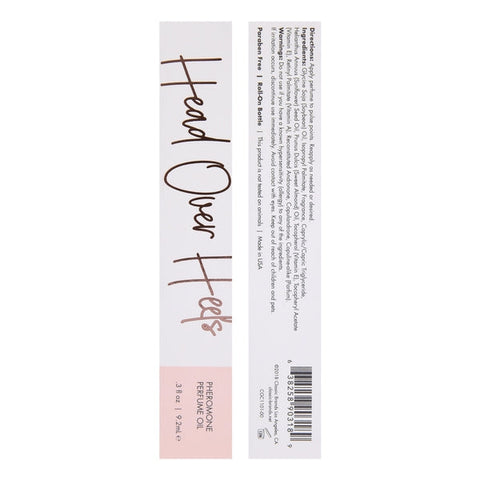 CG  HEAD OVER HEELS Perfume Oil with Pheromones- Fruity - Floral 0.3oz | 9.2mL