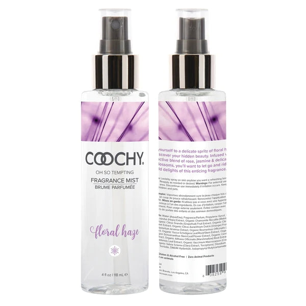 COOCHY Oh So Tempting Fragrance Mist Floral Haze 4oz | 118mL