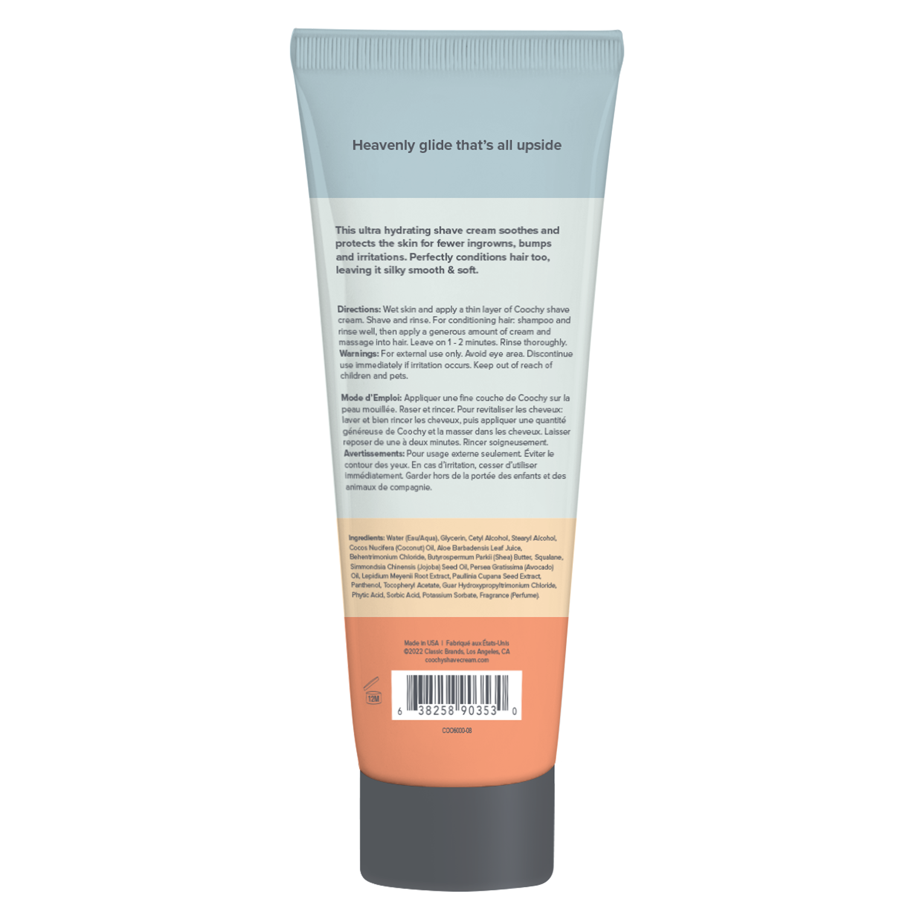 ULTRA Ultra Hydrating Mango Coconut  Shave Cream 8.5oz