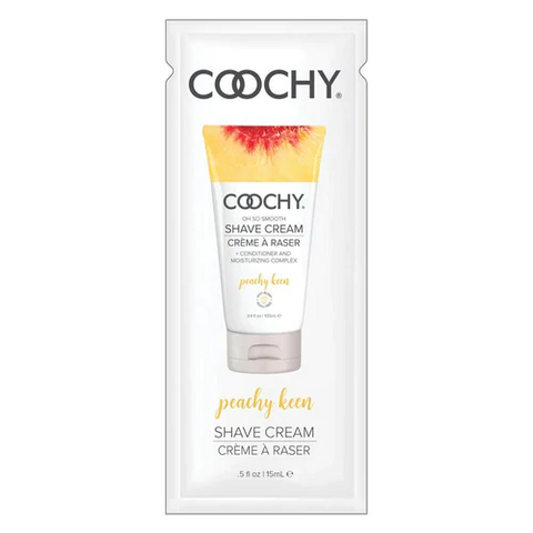 Coochy Shave Peachy Keen foil 15ml Display 24pc