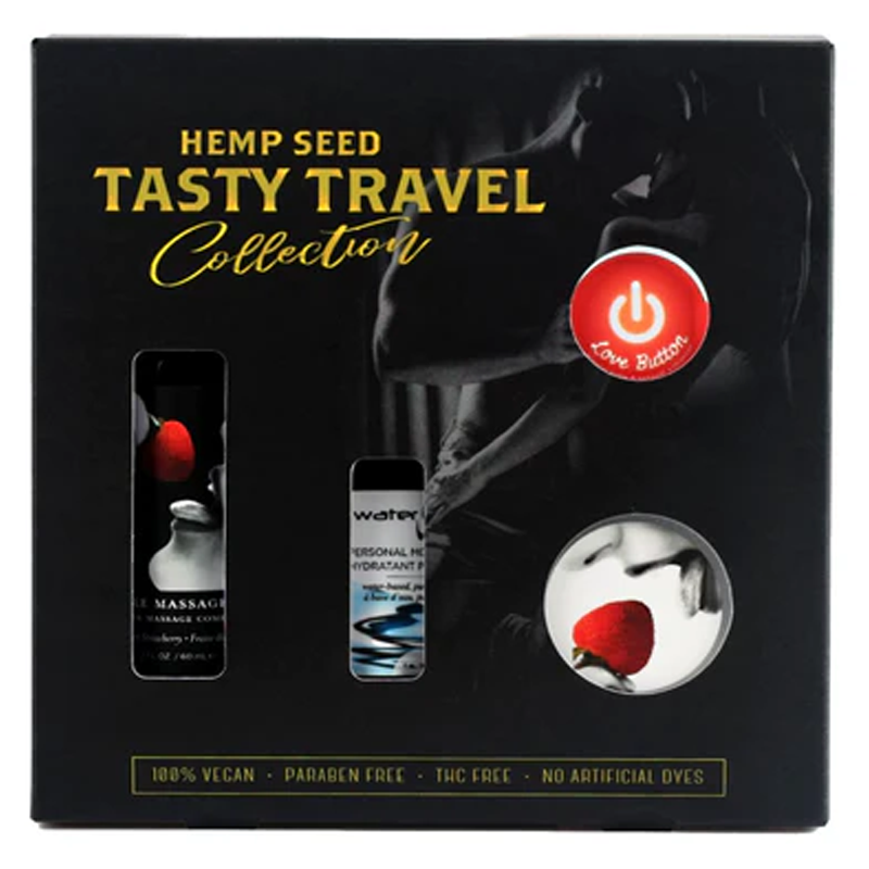 Tasty Travel Gift Set (2 oz, Strawberry Scent)
