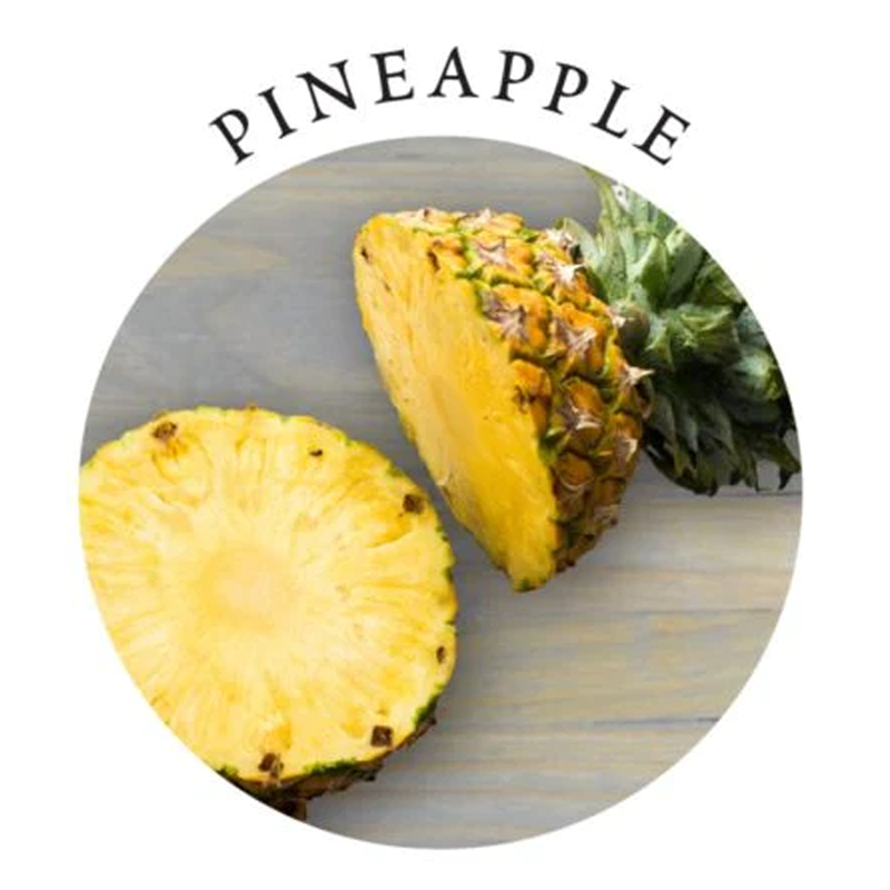 Body Edible Massage Candle Pineapple 4 oz / 113 g