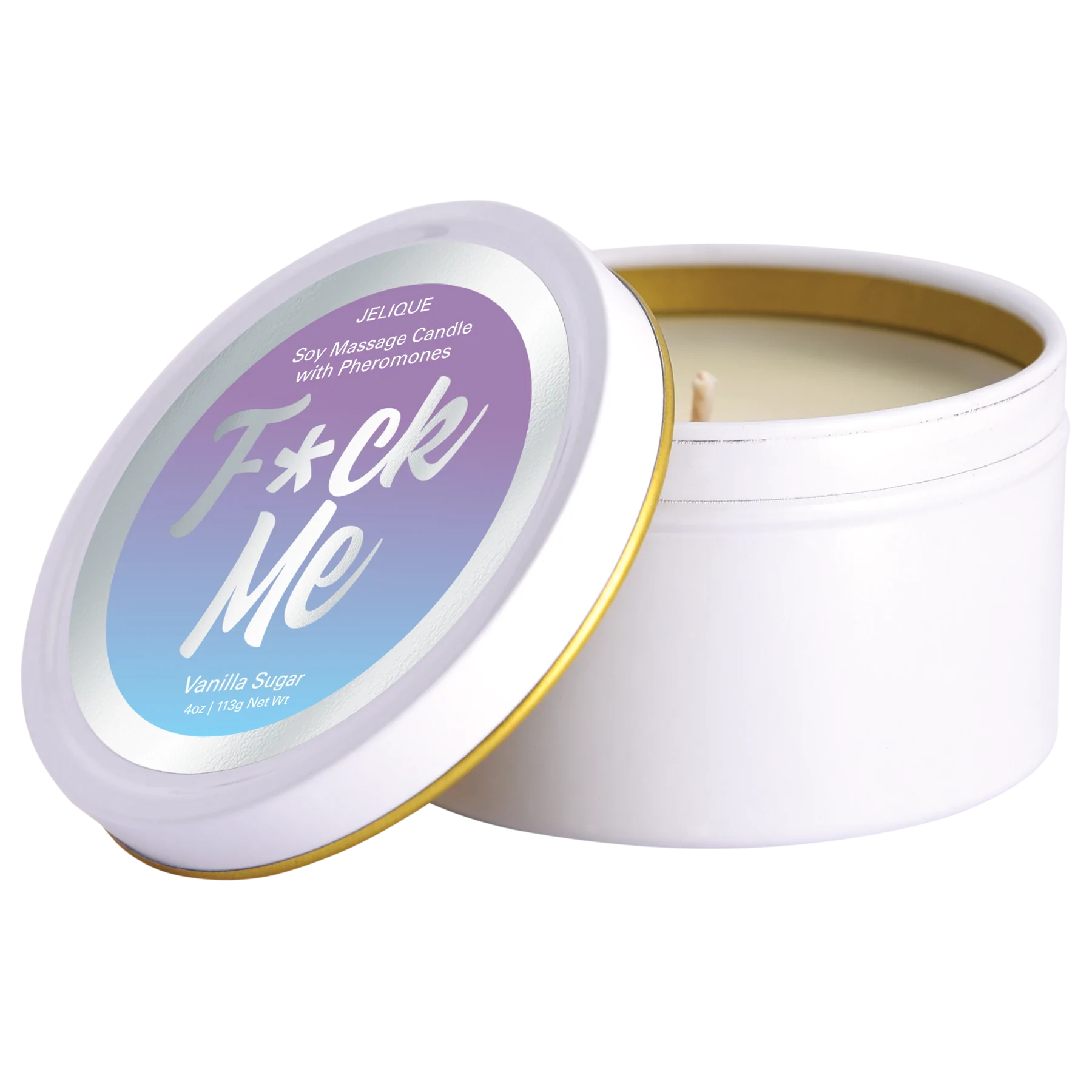 MOOD CANDLES Pheromone Soy Massage Candles Vanilla Sugar 4oz | 113g