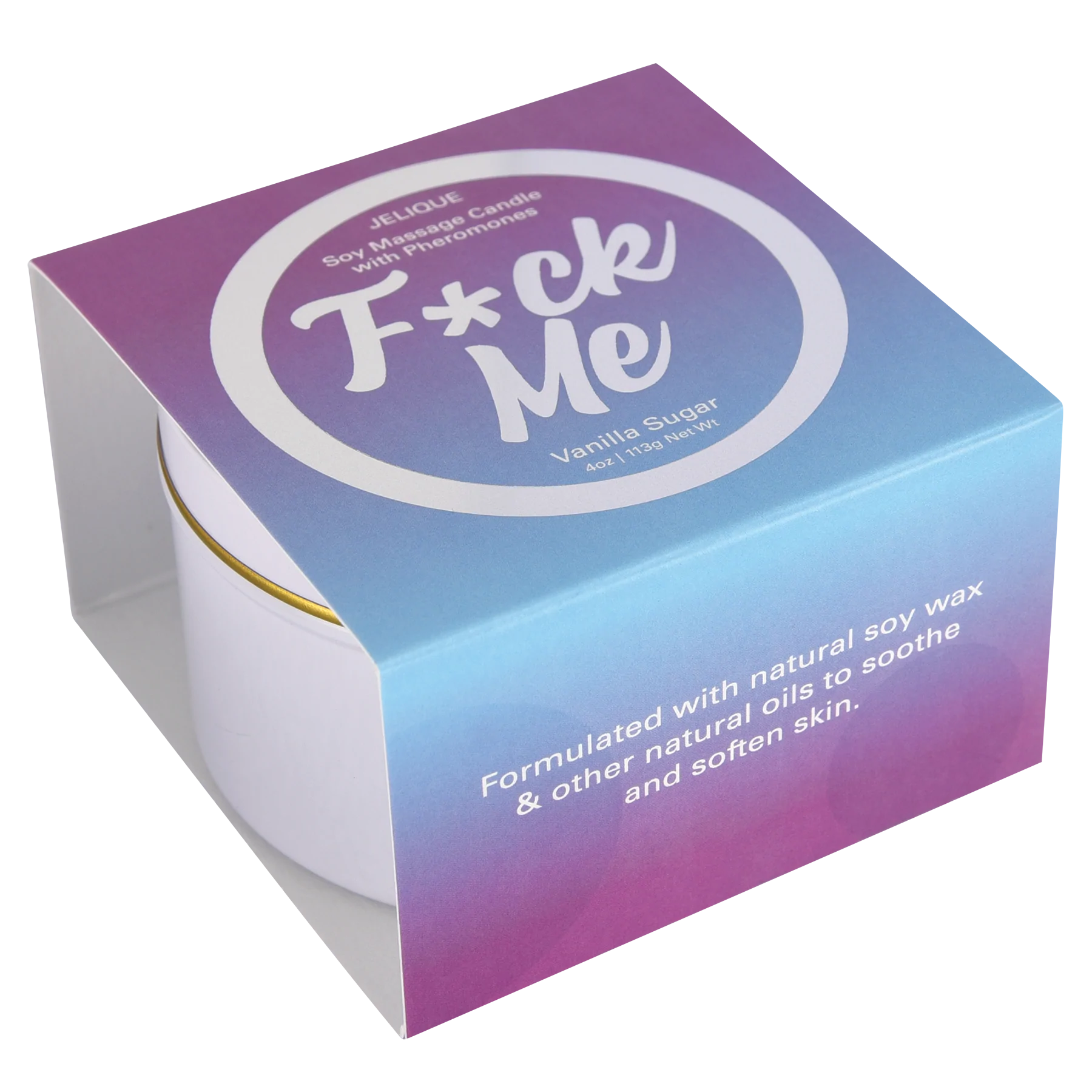 MOOD CANDLES Pheromone Soy Massage Candles Vanilla Sugar 4oz | 113g