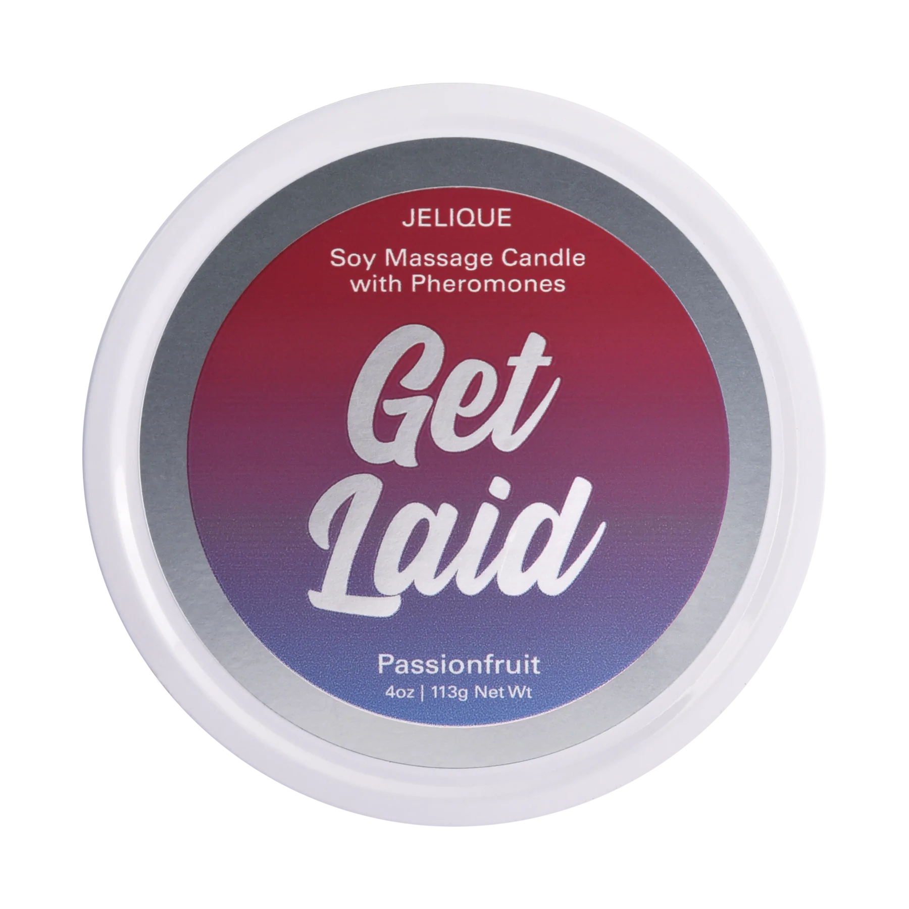MOOD CANDLES Get Laid - Pheromone Massage Candle Passion Fruit 4oz | 113g
