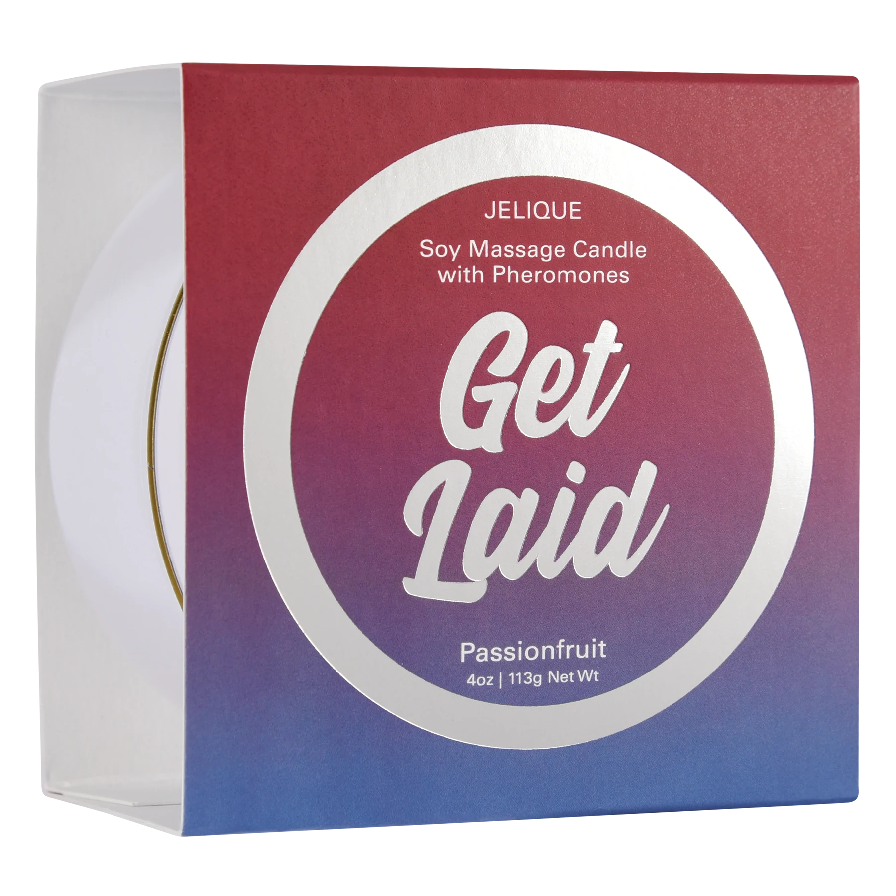 MOOD CANDLES Get Laid - Pheromone Massage Candle Passion Fruit 4oz | 113g