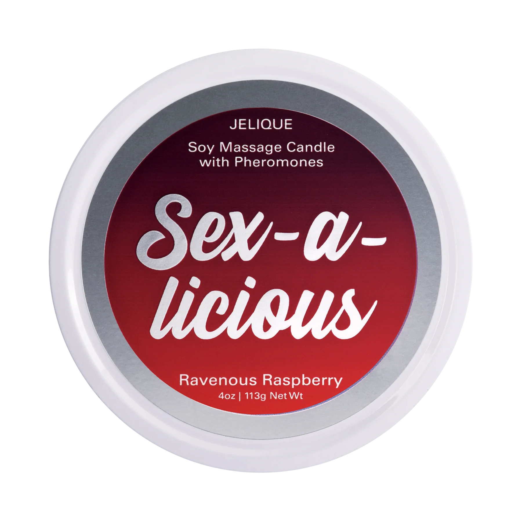 MOOD CANDLES Sex-a-licious - Pheromone Massage Candle Ravenous Raspberry 4oz | 113g