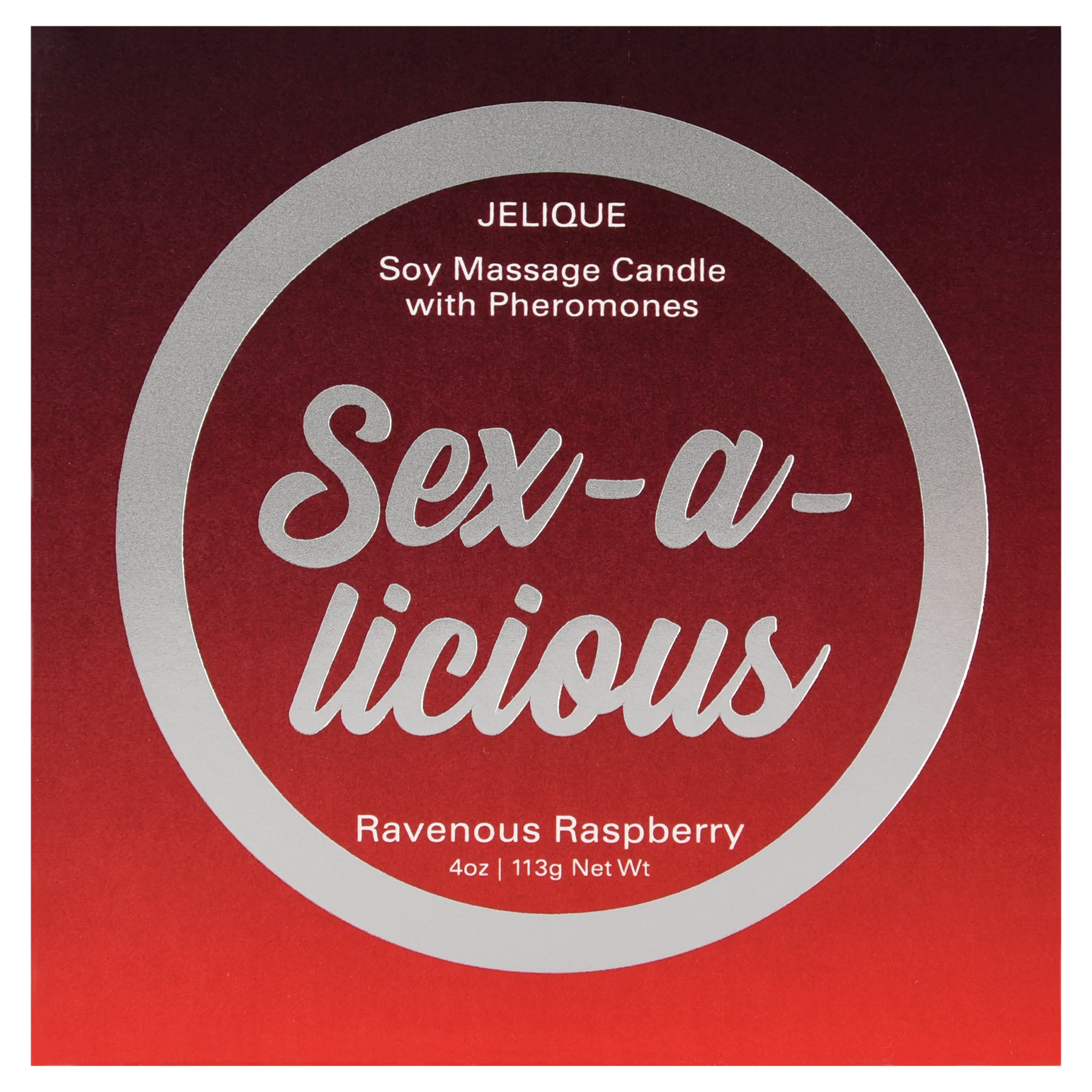 MOOD CANDLES Sex-a-licious - Pheromone Massage Candle Ravenous Raspberry 4oz | 113g