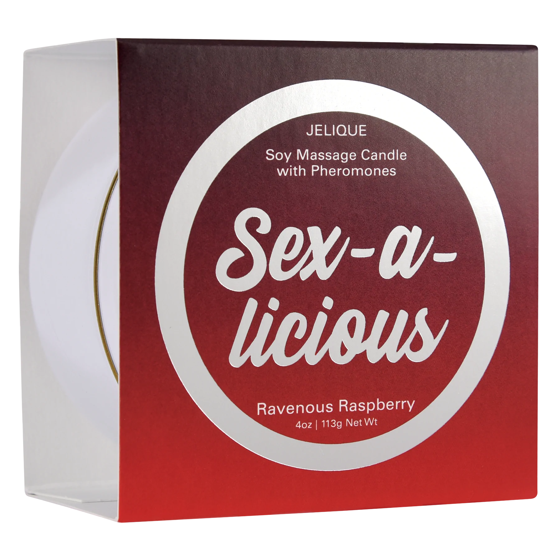 MOOD CANDLES Sex-a-licious - Pheromone Massage Candle Ravenous Raspberry 4oz | 113g