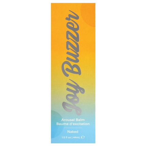 JOY BUZZER Clitoral Arousal Balm - Naked Flavor Free 1.5oz | 44mL