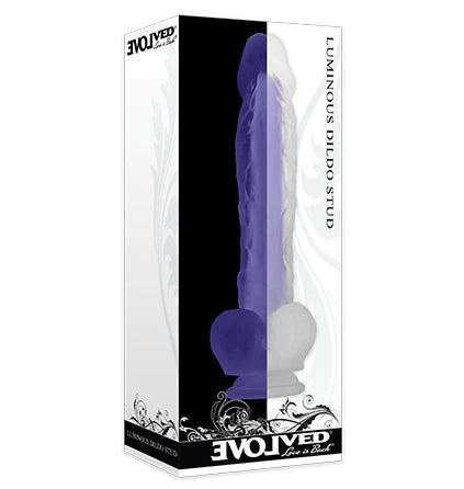 Evolved Luminous Dual Core Dildo Glow in the Dark