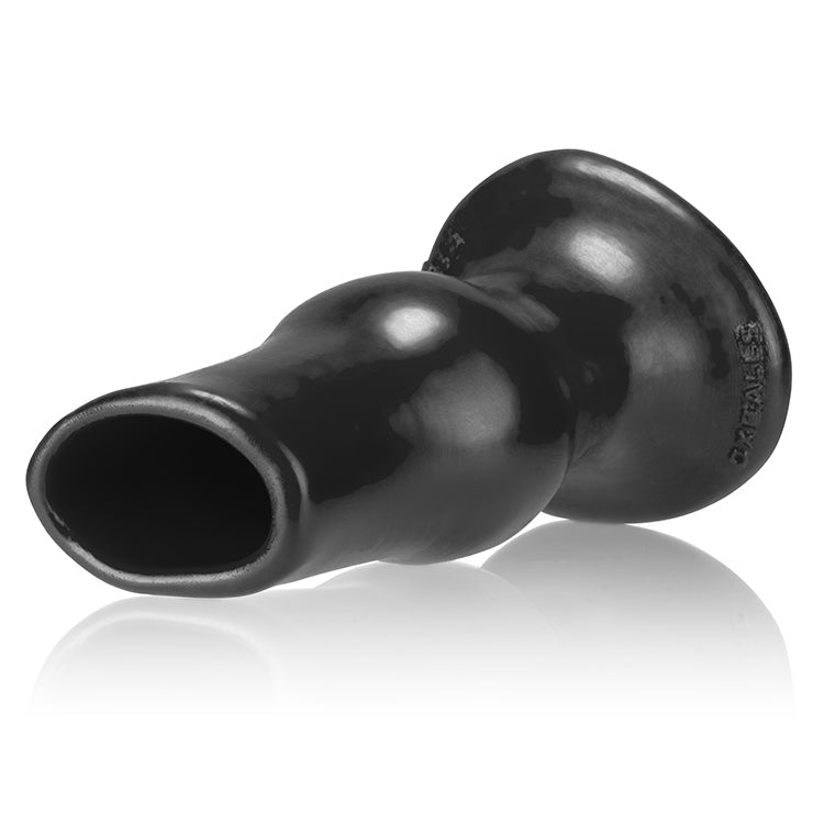 Oxballs PIGHOLE DEEP-1, hollow plug - BLACK - SMALL