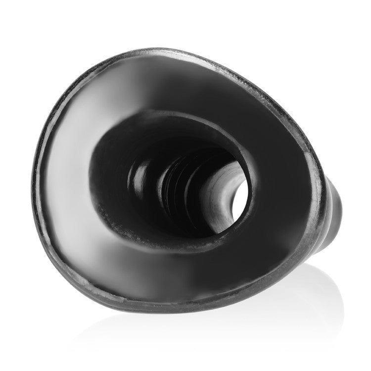 Oxballs PIGHOLE DEEP-1, hollow plug - BLACK - SMALL