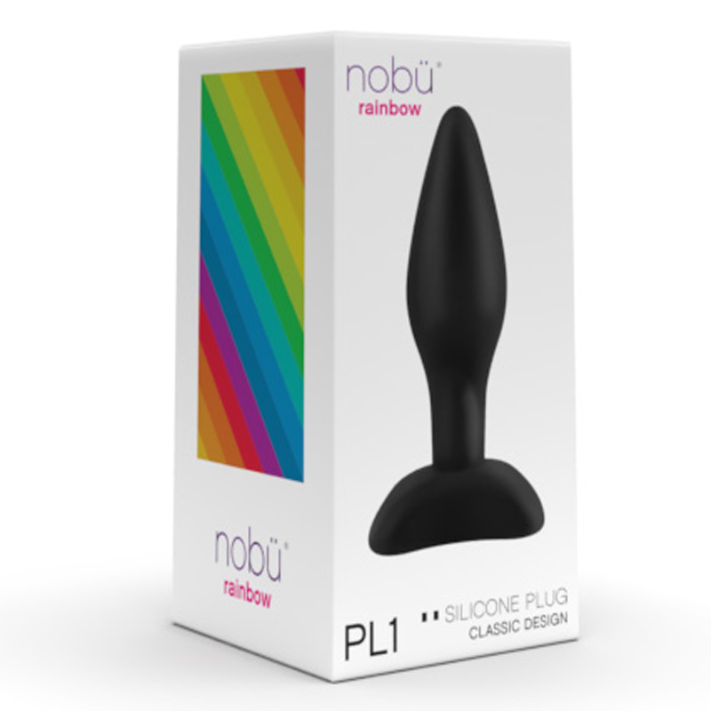 NOBU PL1 SILICONE PLUG - BLACK