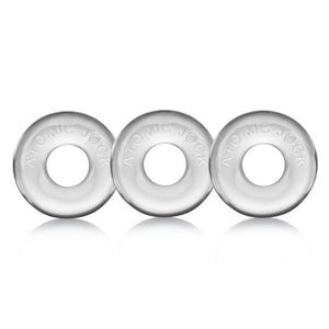 RINGER, 3-pack of DO-NUT-1 - CLEAR