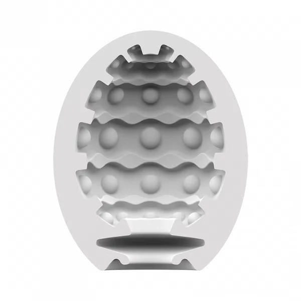 Satisfyer Masturbator Egg 3er Set (Bubble) Violet