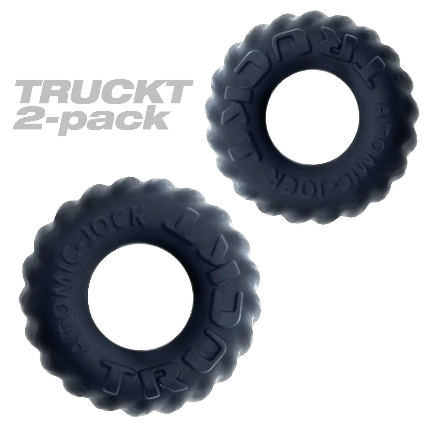 Oxballs TRUCKT, 2-piece cockring - PLUS+SILICONE special edition - NIGHT